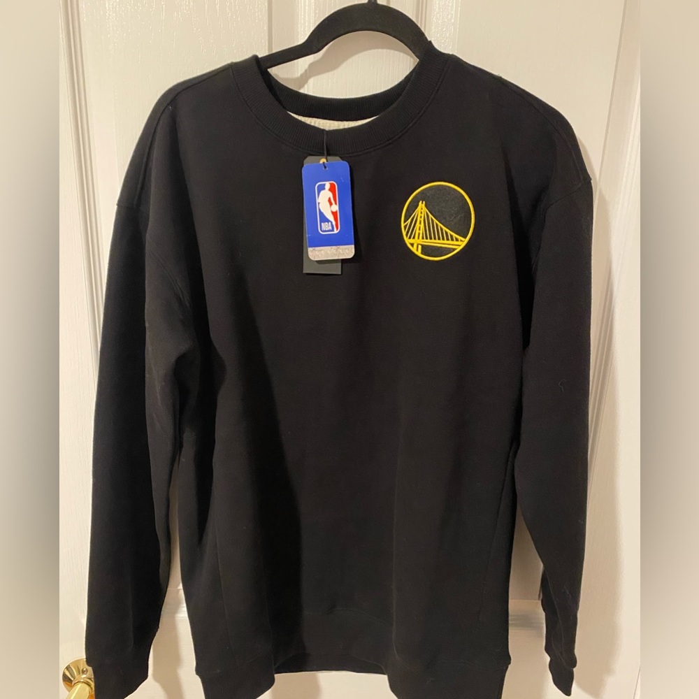 NWT black NBA golden state warriors sweater by signature size medium